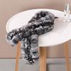 New Fashion Real Rex Rabbit Fur Scarves Winter Chinchilla Fur Scarf for Women