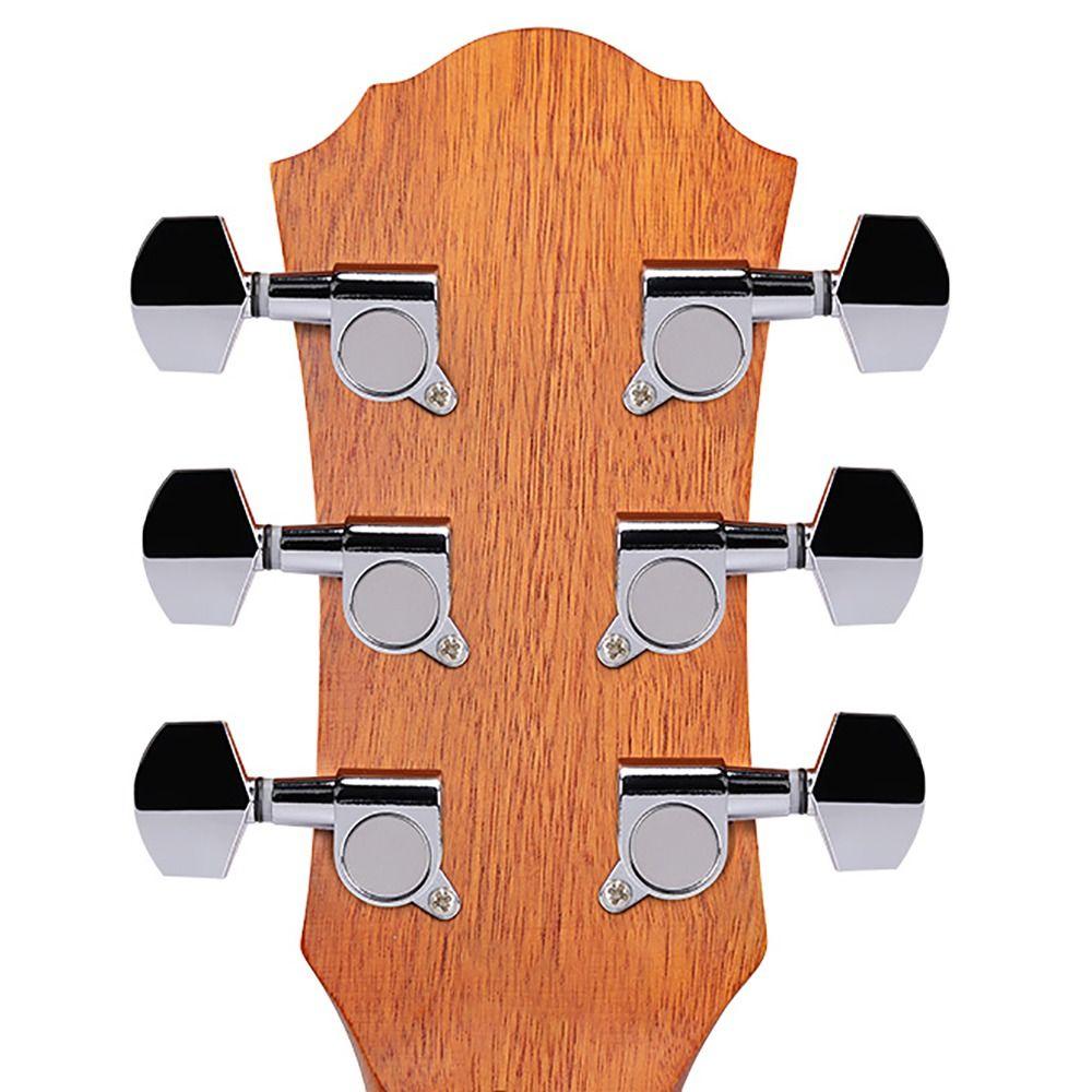 6PCS Sealed Guitar Tuning Pegs 3L3R Guitar Locking Tuners Professional Guitar Tuning Machine Head