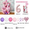 44pcs Marie Cat Balloons Baby Pink Girl Birthday Party Balloons Decoration Cartoon Marie Cat Animal Pet Baloon Baby Shower Decor