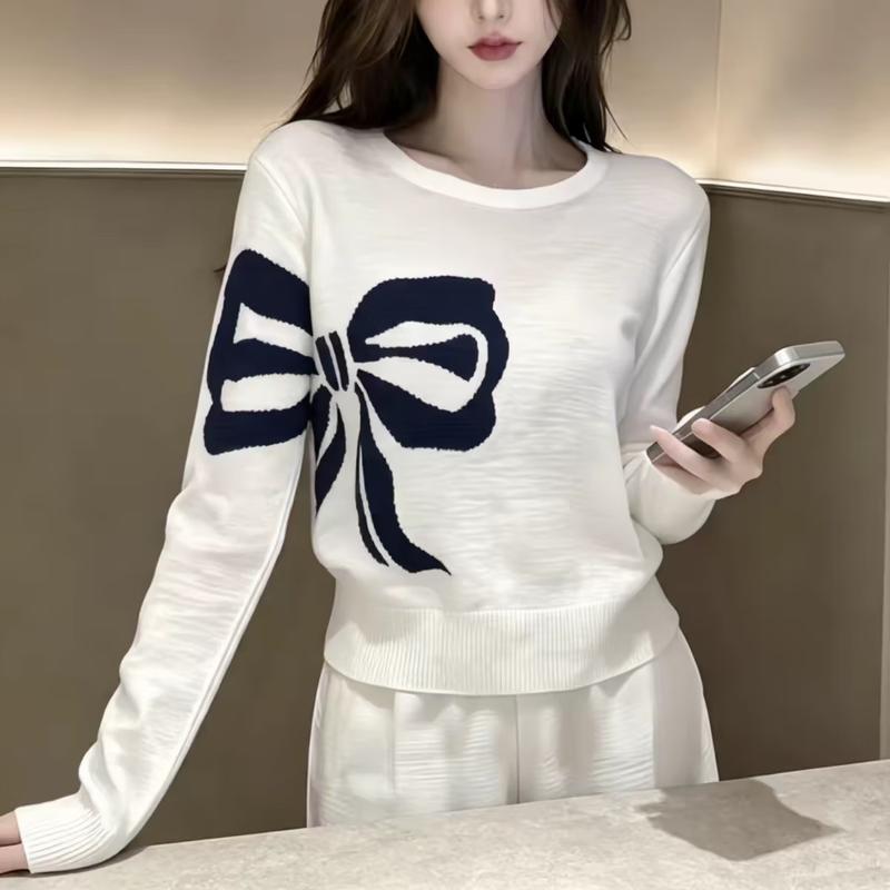 ZOSOUL Women's Long-Sleeve Knit Pullover