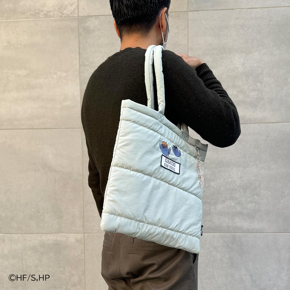 [Haikyu] Bonding Tote Bag M ODHQ80 Light Green
