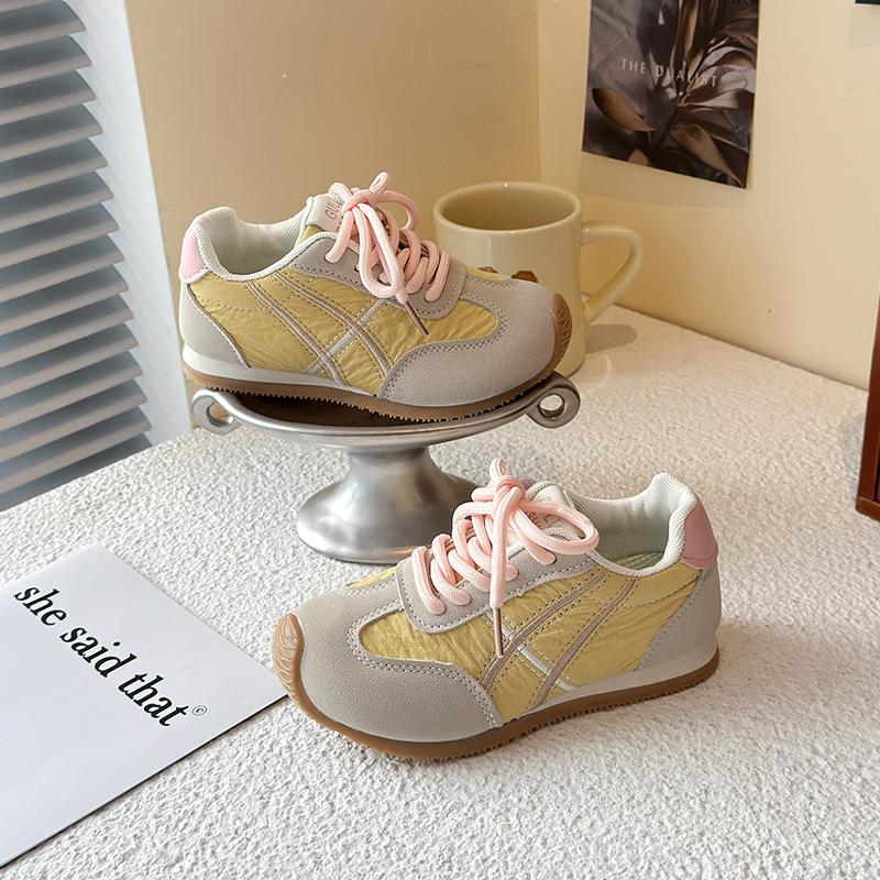 

Весна-лето 2025 новая серия Минг низкая насыщенность моральные тренировочные туфли женские ретро шнуровка повседневные универсальные цветные плоская подошва Forrest G 25 бежевый