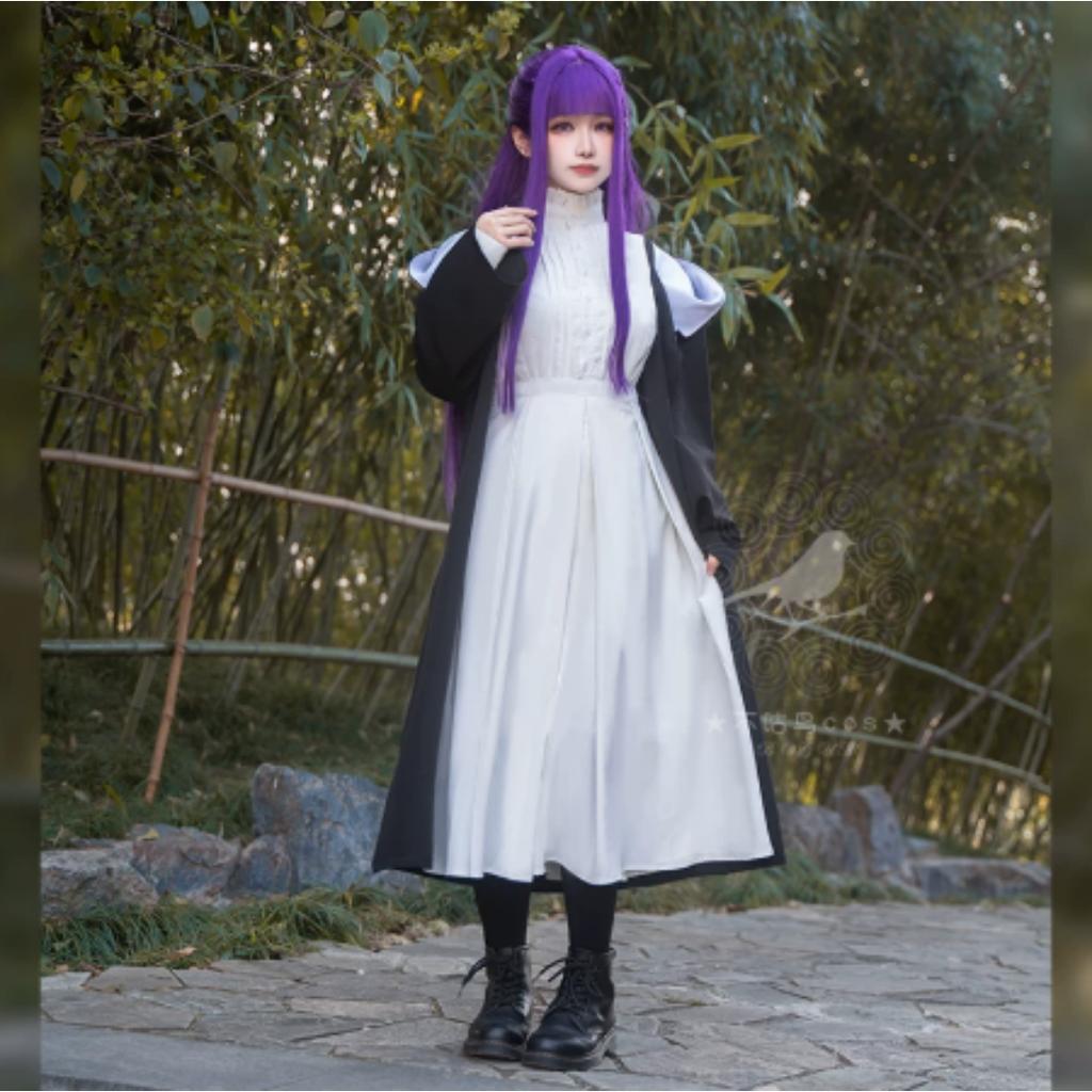 Fern Cosplay Costume Anime Beyond Journeys End For Halloween Comic Con Frieren Fern Outfits
