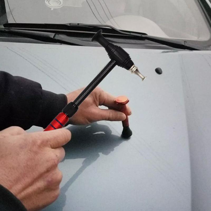 Car Paintless Dent Repair Tools Adjustable Length Carbon Tools Alloy Car Accessories Hammer Pdr Fiber Dent Titanium