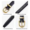 Women Belt PU Leather Female Fashion Metal Belt Buckle Waistband High Quality Trend Belt