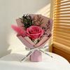 Ewige Rose Mini-Aromatherapie-Seife Rosenstrauß Künstliche Blumenarrangement Romantisches Duftblumen-Geschenk für Frauen Mutter Ehefrau Beste Freundin