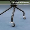 Pickleball Cart Foldable Ball with Wheels Stainless-Steel for Schools