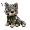 Decorative Floral Felt Craft Forest Guardians Patchwork DIY Kit, Woodland Animal Sewing Pre-cut Creative Hobby Embroidery Supplies Fabric Kit