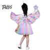 Cosplay Wings for Theatre Performances Angel Feather Kids, Colorful Wing Costume Accessory Fallen with Elastic Straps Strap Halloween Party, Cosplay,