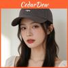Vintage Dog Embroidery Cotton Baseball Hat With Adjustable Fit For Outdoor Activities