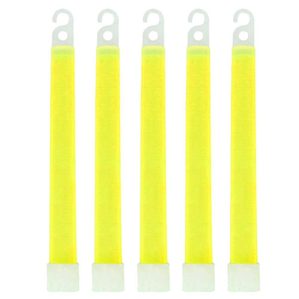 1-20Pcs LED Glow Stick 6 Inch Survival Kit Military Glow Light Stick Walk and Hiking Camping SOS Gear Outdoor Military Equipment