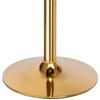 Arako Gold Bar Stool, Black Velvet