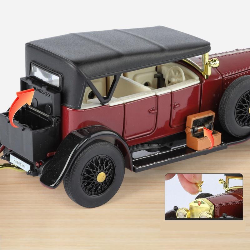 1:32 Rolls Royce Phantom I 1925 Alloy Car Diecasts & Toy Vehicles Metal Toy Car Model Sound and light Collection Kids Toy