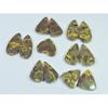168Cts. Natural Fruit Jasper Matched Pair Pear Loose Gemstone 07Pair Lot C-2193