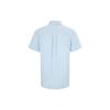 Calvin Klein Solid Color Letter Embroidery Pocket Short Sleeve Shirt Men shirts Light-Blue J320784-CDN