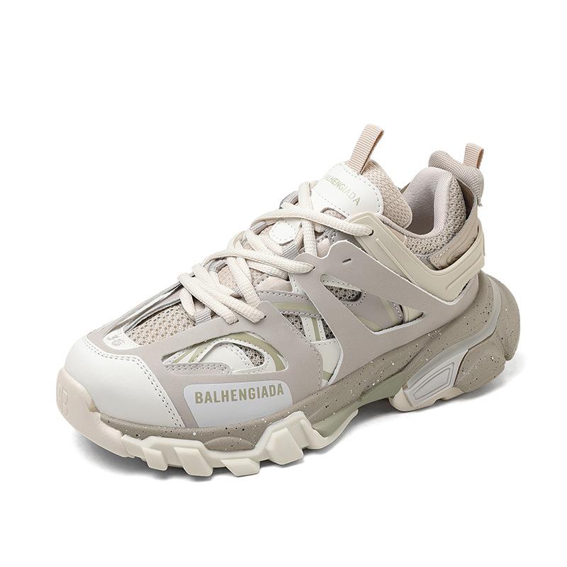 PARIS Trzy generacje butów dla ojców Podnieś dół Swobodne i wygodne Modne buty sportowe dla mężczyzn i kobiet w tym samym stylu Dopasowane i lekkie