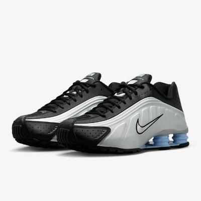 Shox R4 'Argento Metallico/Nero' HQ1988-004 Unisex