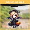Car Halloween Accessories Acrylic Witch Hanging Decora Holiday Vehicle Interior