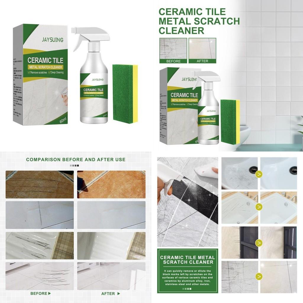 Tile Scratch Superior Removal Cleaner 60ml Multipurpose For Clean And Bathrooms Bright
