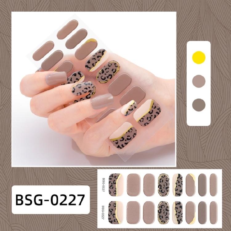 Semi-Cured Gel Nagellackstreifen Gel Nägel Vollständige Wraps Streifen Gel Nagelaufkleber