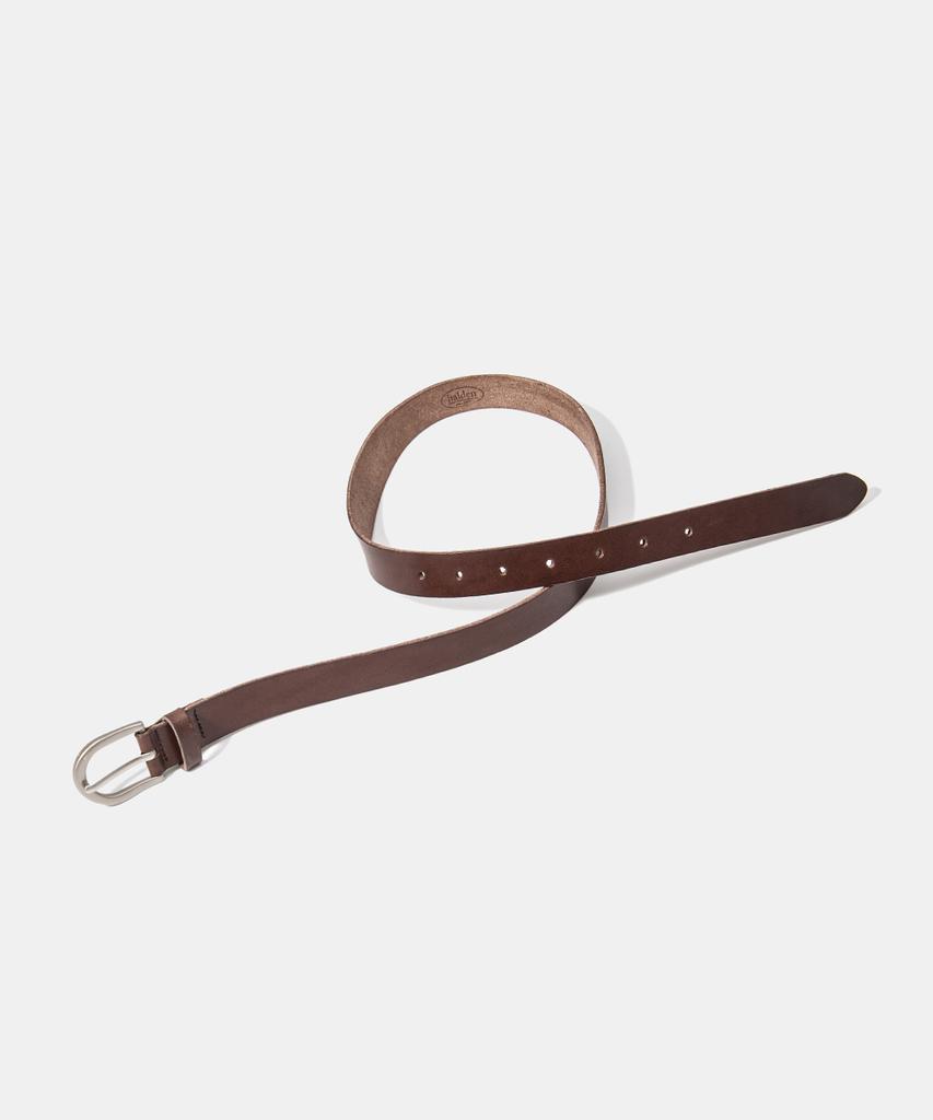 Hallen Basic Cowhide Leather Belt (T001_Brown)