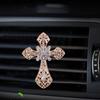 Conditioning  Cross Jesus Cross Christian Car Air Freshener Vent Clip Outlet Perfume clip