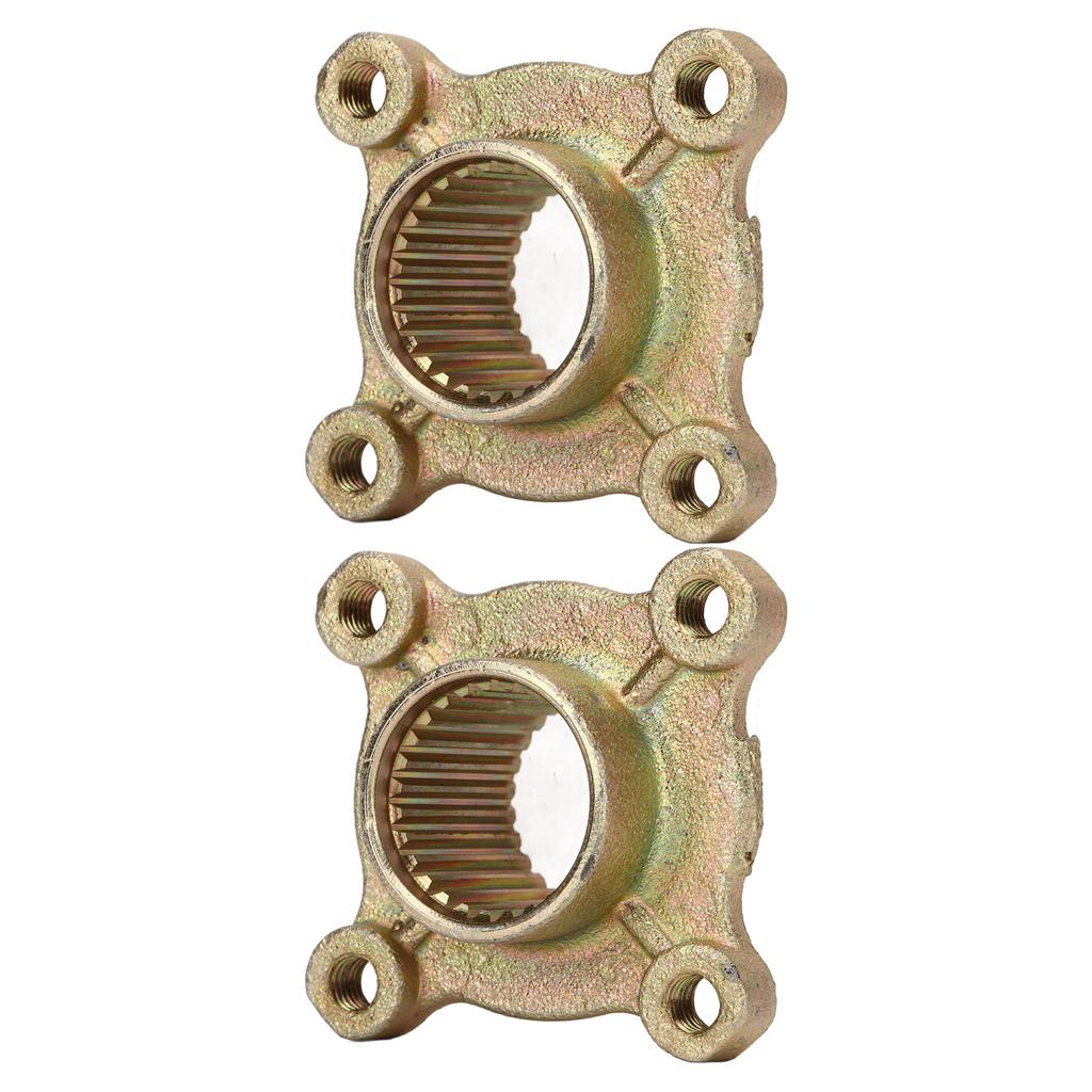 2pcs Wheel Rear Axle Hub 28 Tooth Spline 4 Stud for 50CC 110CC 150CC Quad Bike ATV Go Kart