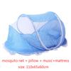 Baby Bed Mosquito Net Baby Bed Crib Folding Net Mosquito Net Mattress Pillow Suit Newborn Cradle Mesh Tent Net Baby Bedding