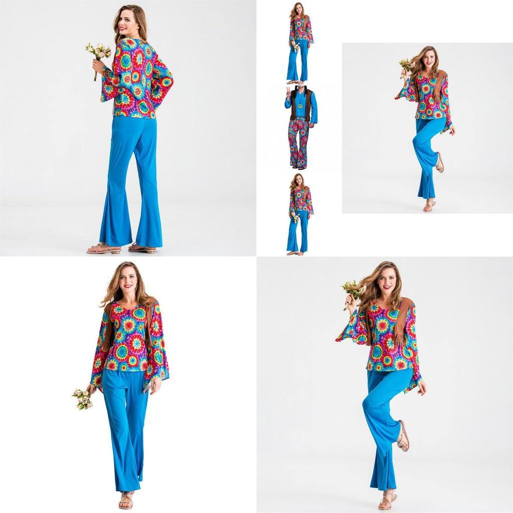 Eye-catching 1960s Hippie Costume For Women Perfect For Themed Parties And Events