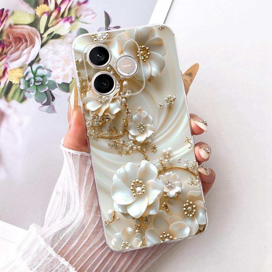 Pro Honor 600 Lite Pouzdro na telefon s počátečním písmenem pro Huawei Y6p Y 7 P Matný zadní kryt Ochrana fotoaparátu Nárazuvzdorná pouzdra