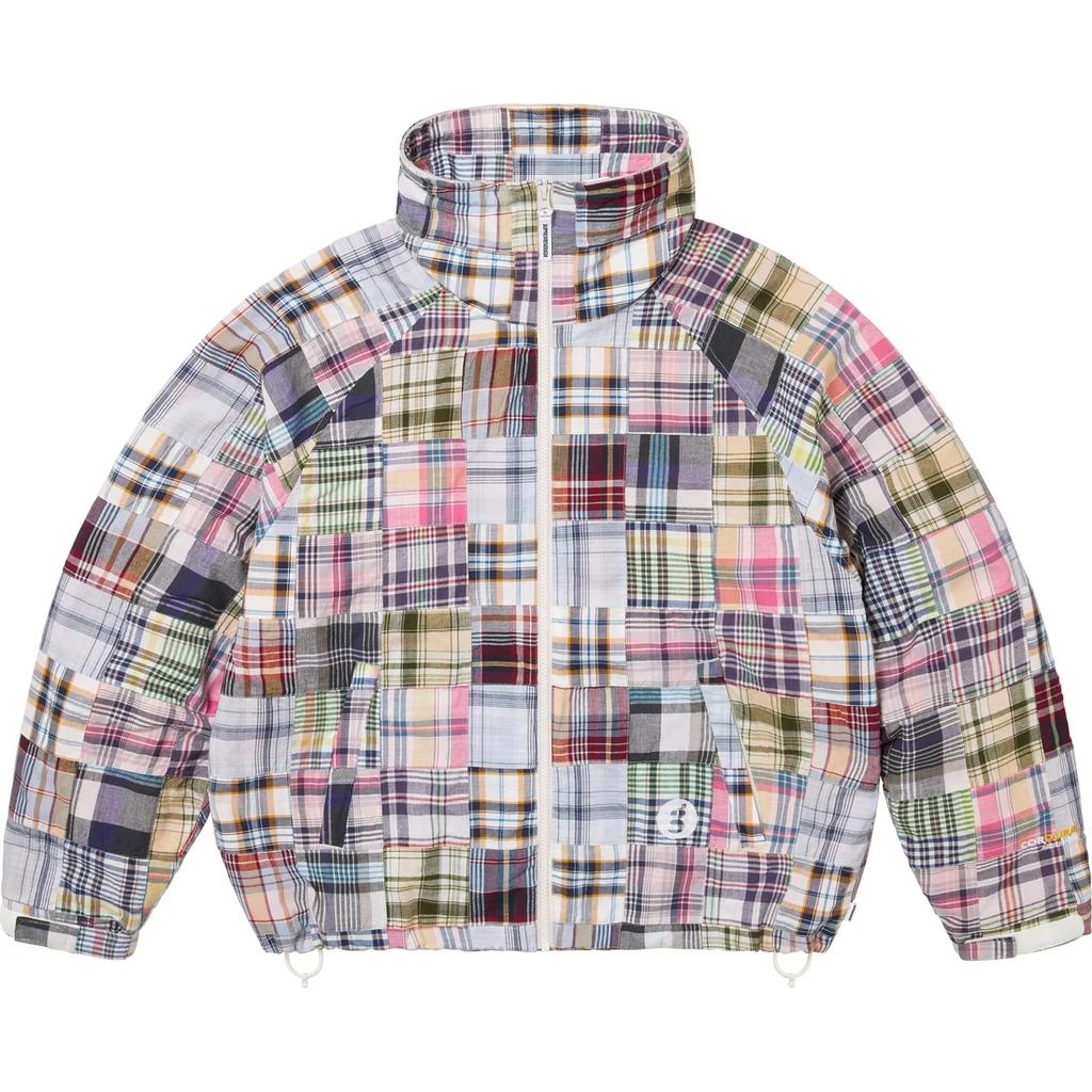 Supreme X Goodenough Patchwork Madras Hooded Jacket SUP-SS25-258