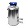 Car Fuel Cell Surge Tank Power Steering Oil Catch Can Tank Universal Racing Power Steering Fluid Reservior Tank High Quality
