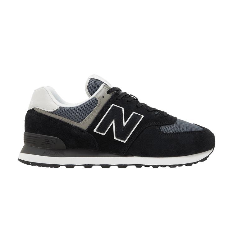 

New Balance 574 Black Grey White Unisex Sneakers U574BS2
