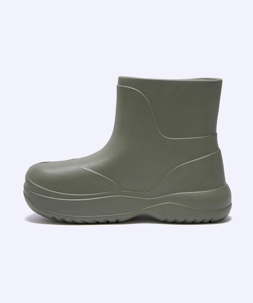 Otz [Ozzi X Umu] Biddle Rain Boots Matcha Ozv6Gs219K