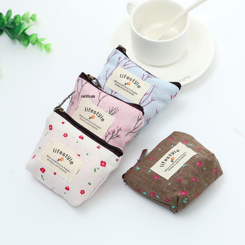 Korean Style Women's Mini Coin Purse and Card Holder