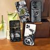 Musician A-Aphex T-Twin For Iphone 17 16 15 11 13 14 Pro Max Plus 12 Mini Black Shell Cover Phone Case