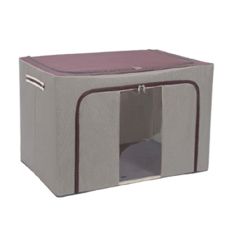 Versatile Clothing Storage Box Foldable Cloth Organizer with Transparent Windows 1 1200₽