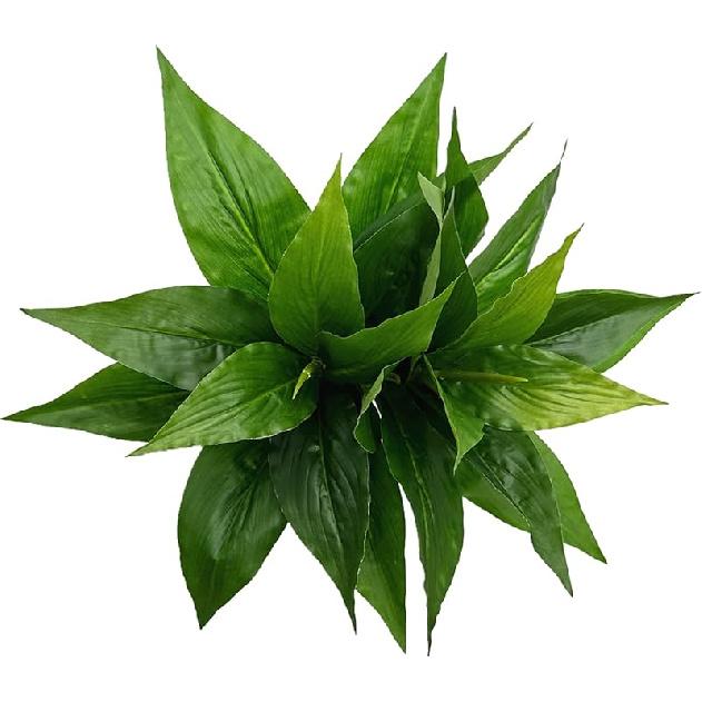 PASYOU Fake Leaves Plants for Christmas Decor, Gold Artificial Shrubs Grass Foliage Plastic Bulk Leaf Indoor Outdoor Home Garden Party Hotel Verandah