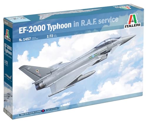Platz Italeri 1/72 Британский истребитель Eurofighter Typhoon FGR.4 Пластиковая сборная модель IT1457 (Самолет)