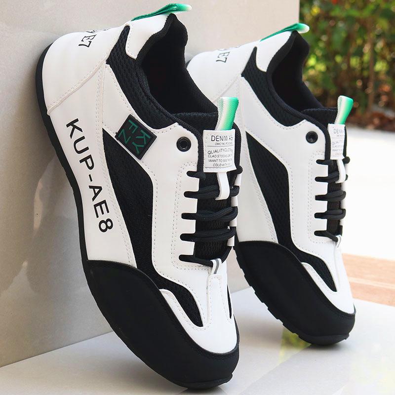 Brand Men's 2025 Waterproof Leather Sneakers - Non-Slip, Versatile Casual Shoes for Spring and Autumn