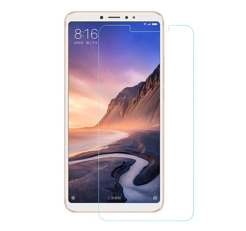 

0.3mm Tempered Glass Screen Protector Shield Film for Xiaomi Mi Max 3 Arc Edge Type A