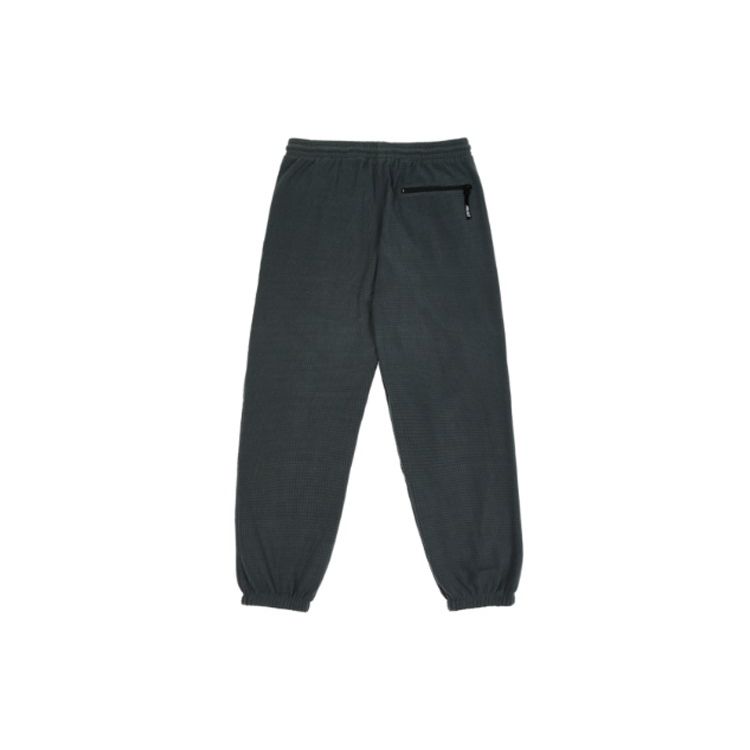 Palace Polar Grid Reverse Joggers With Letter Logo Unisex Bottoms Black P21JG011