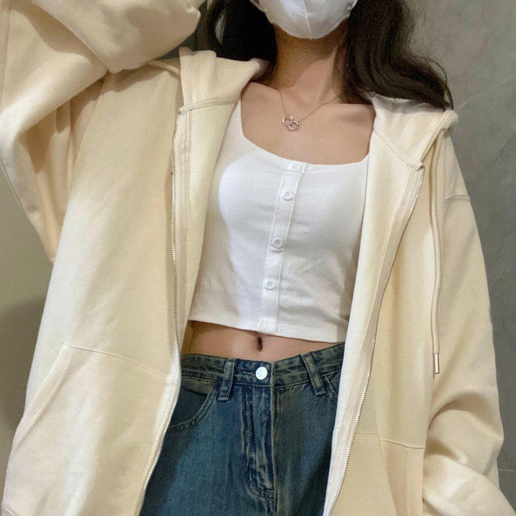 2023 Women's Oversized Hooded Cardigan Sweatshirt: Spring/Autumn & Winter-Ready Plush Velvet