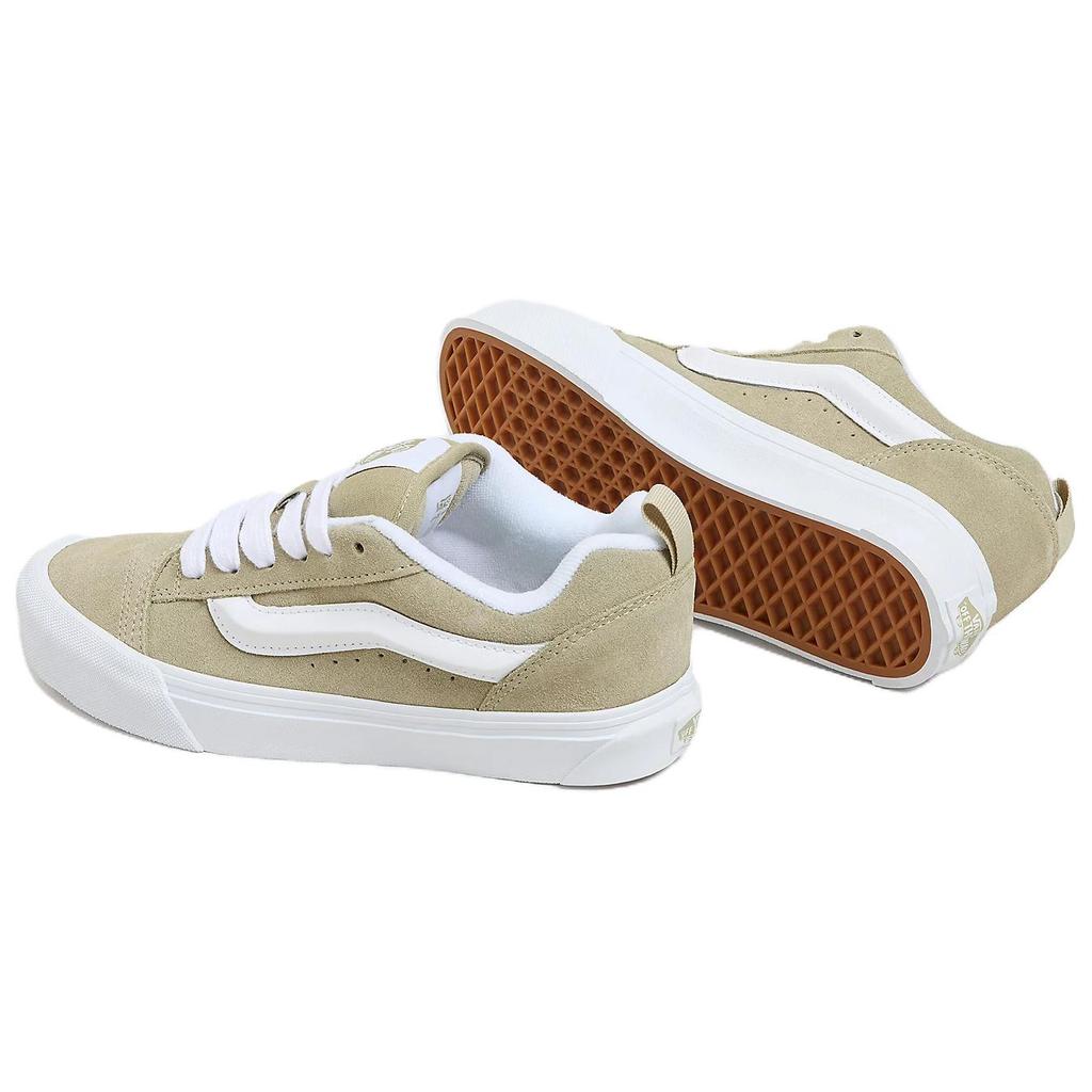 Vans Knu Skool Classic Comfortable Low-Top Skate Shoes Unisex sneaker Off-White VN000CRPD3Z