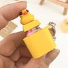 Duck Fidgety Toy Quacking Fidgety Toy Rechargeable Duck Key Chain Stress Relief Sensory Game Squeaky Home Decoration