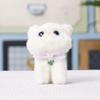 Plush Cat Keychain With Pp Cotton Filling For Bag Decoration And Gift