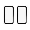 2Pcs/Pack For Xiaomi Smart Band 9 Active Watch Screen Protector HD Clear PMMA Film (Black Edge)