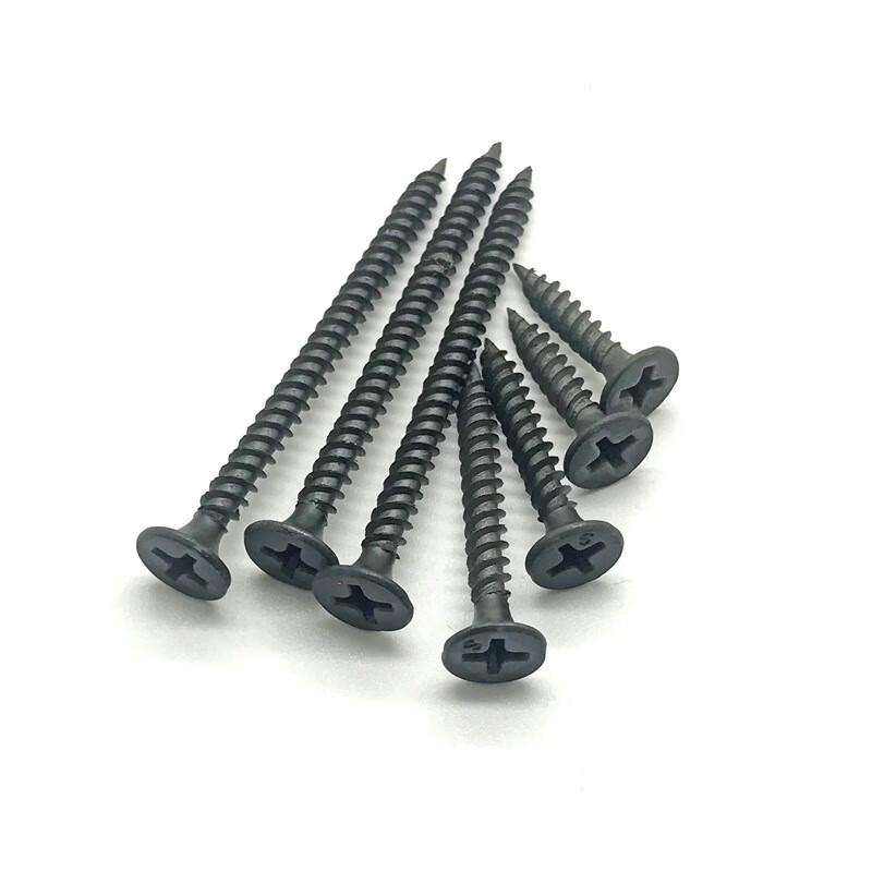 Black Flat Head Self-Tapping Screws