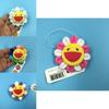 Premium Flower Takashi Murakami Kiki Kaikai Plush Pendant Colorful Brooch For Collectors