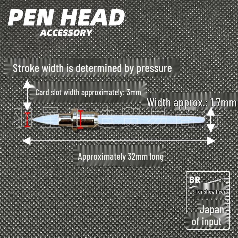 

Japanese Precision Metal Tip Fineliner Brush Pen with Empty Tube